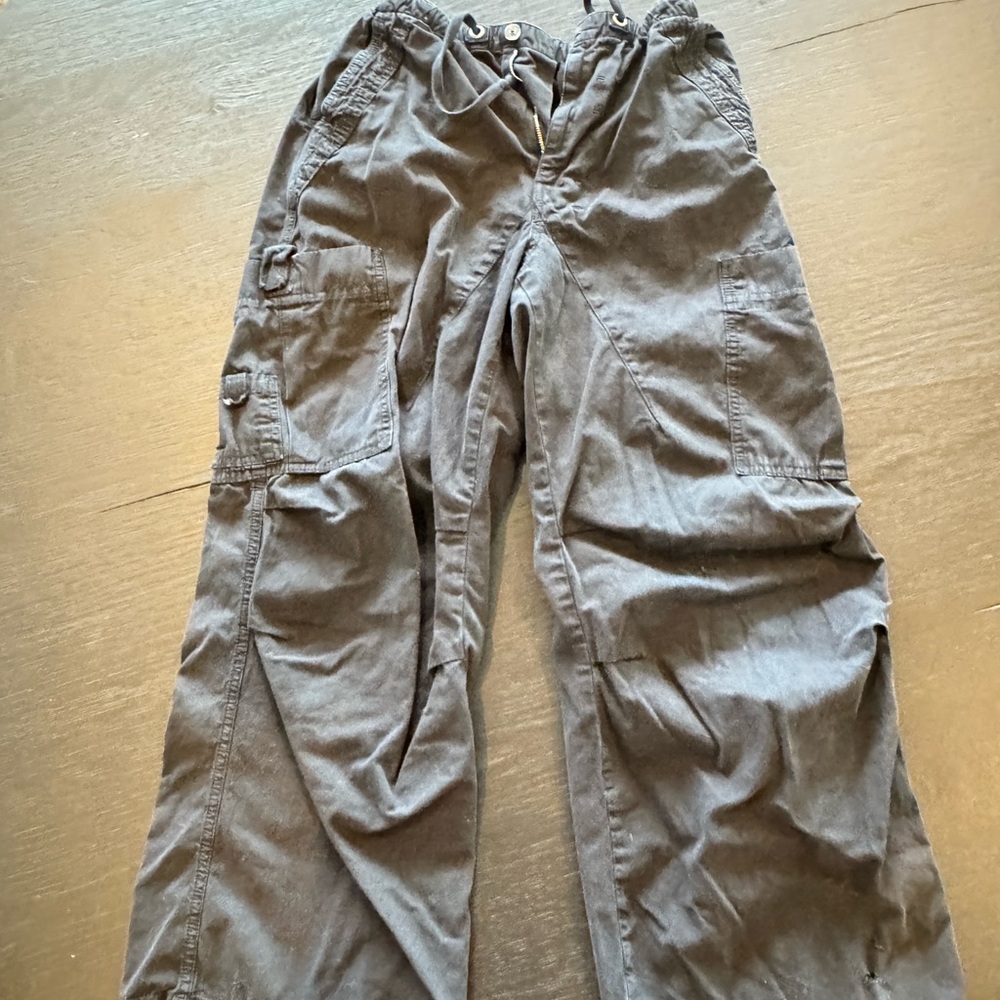 Jaded London Charcoal Cargo Pants